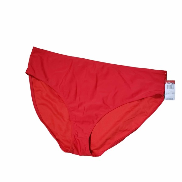 Basic Editions size 16 Red Bikini Bottoms NWT - Picture 2 of 8